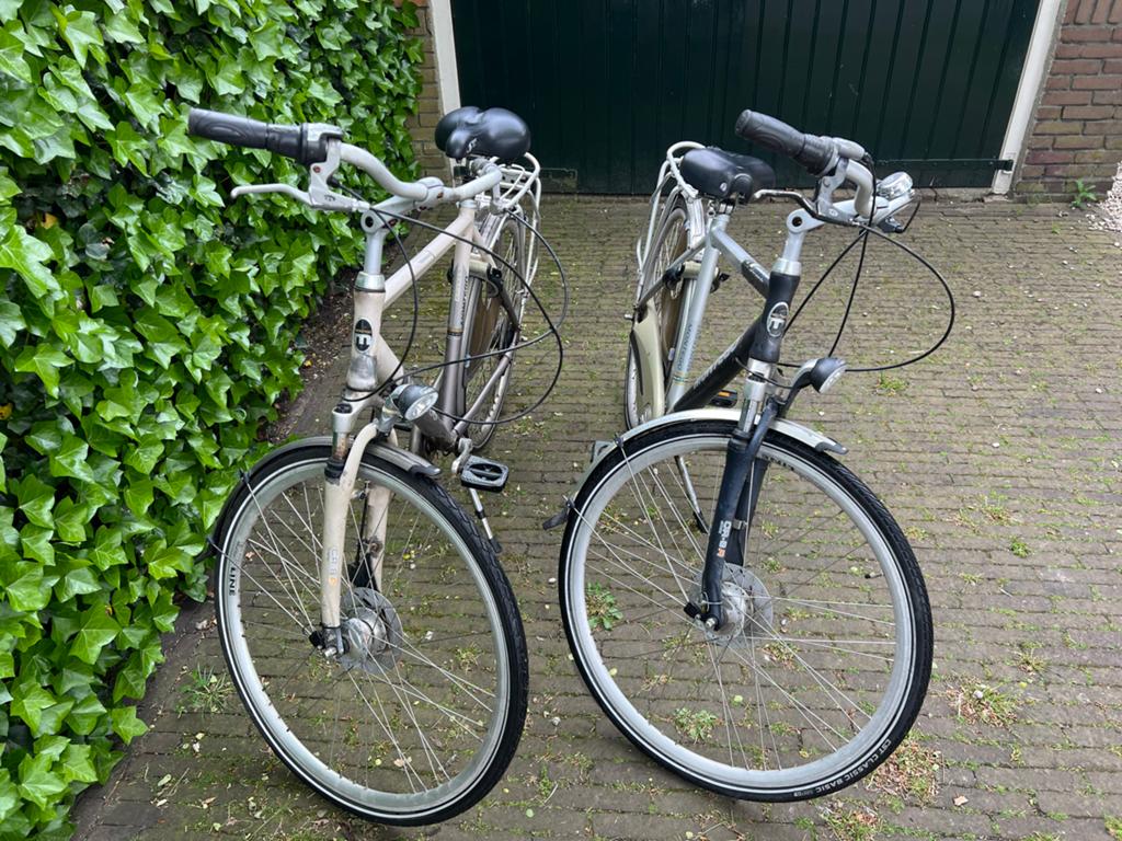 Twee Montego fietsen 57 en 51 cm, Gebruikt, Versnellingen, 53 tot 57 cm, Ophalen