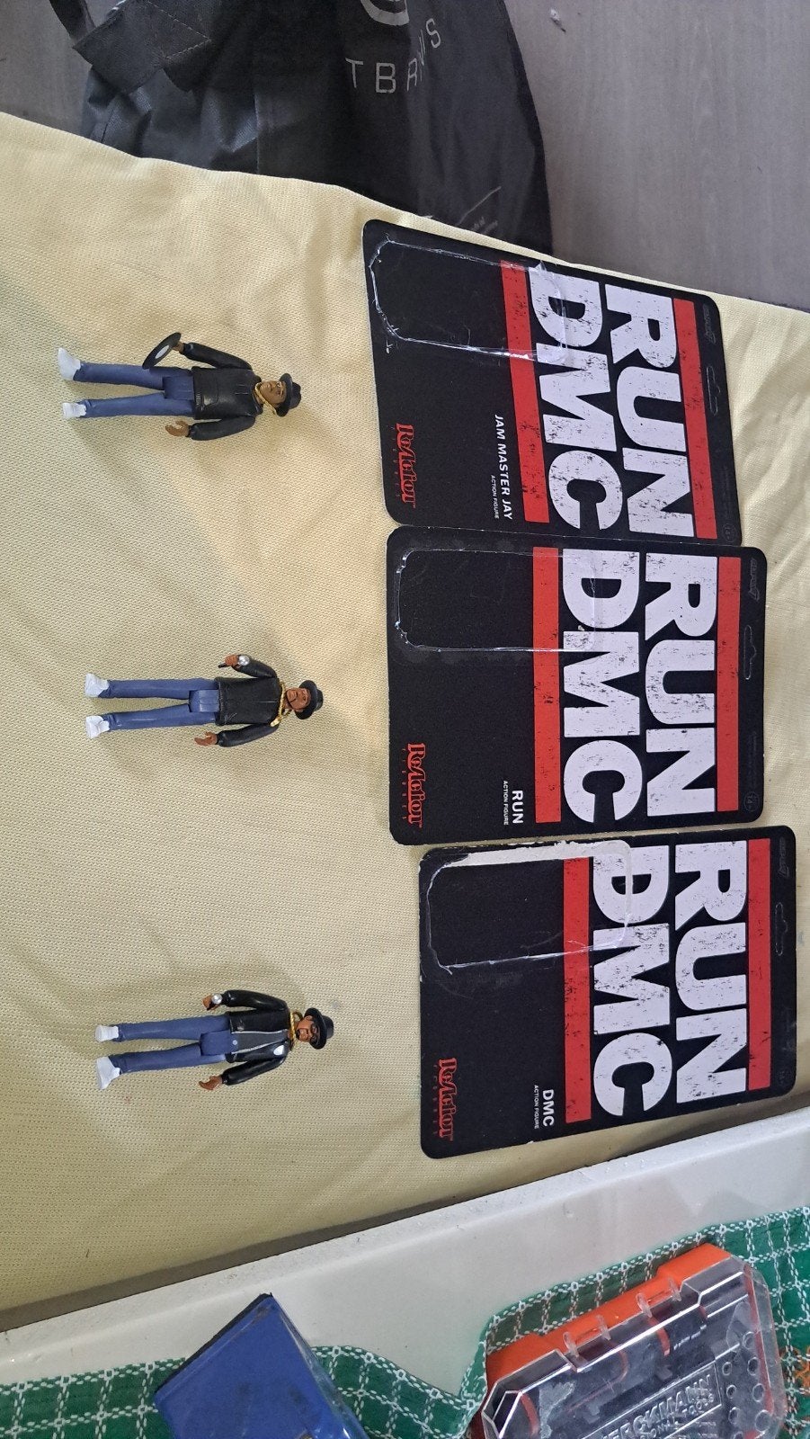 Run DMC & jam master jay super7 figuren, Ophalen of Verzenden