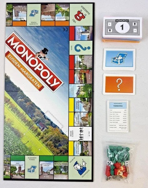 Monopoly Eijsden-Margraten editie bordspel compleet PLUS, Hobby en Vrije tijd, Gezelschapsspellen | Bordspellen, Coolsingel 104, 3011 AG Rotterdam, Netherlands