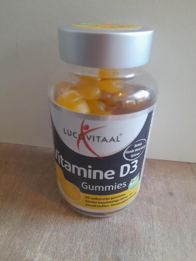 Vitamine D3 Gummies Lucovitaal, Ophalen of Verzenden, Nieuw, Overige typen