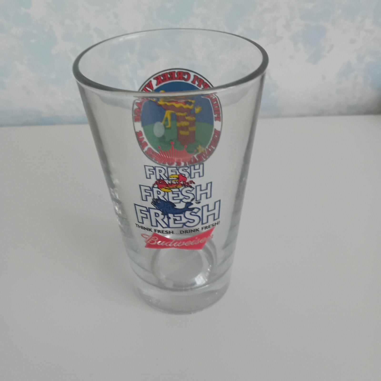 Budweiser glas, Ophalen of Verzenden, Zo goed als nieuw, Glas of Glazen, Overige merken