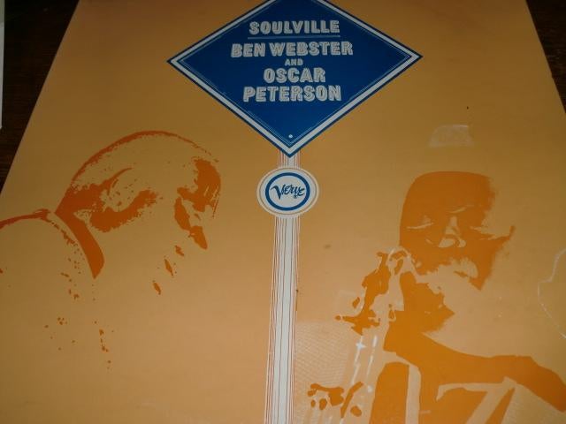 Ben Webster And Oscar Peterson  Soulville  Verve 2LP  UK, Cd's en Dvd's, Gebruikt, Ophalen of Verzenden, 1940 tot 1960, 12 inch