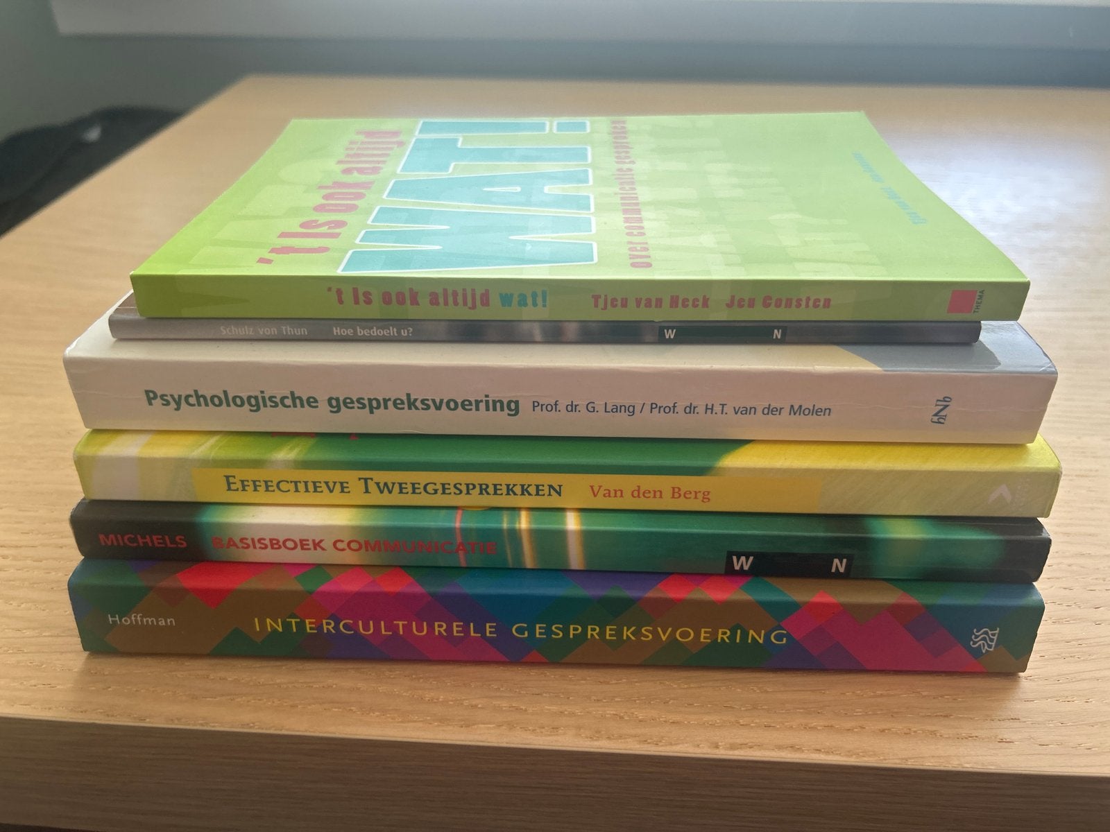Communicatie boeken: Psychologie, Gespreksvoering, Intercult, Boeken, Ophalen of Verzenden, Gamma, Gelezen, HBO