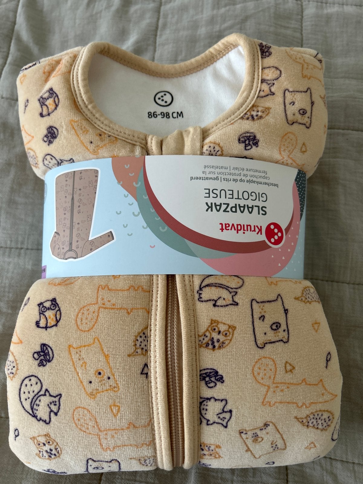 Kruidvat Slaapzak 86-98 cm - Nieuw met labels, Kinderen en Baby's, Wasbaar, Nieuw, Overige merken, Ophalen of Verzenden