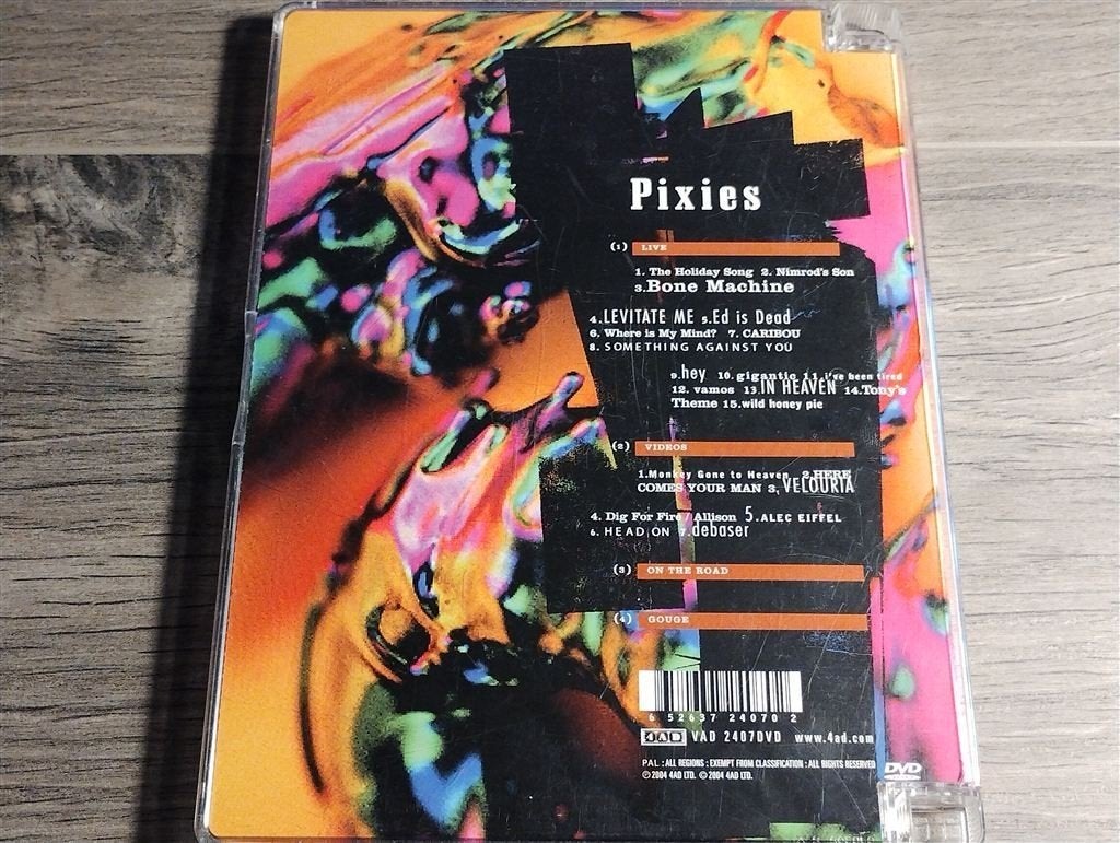Pixies - Pixies [DVD], Alle leeftijden, Ophalen of Verzenden, Zo goed als nieuw