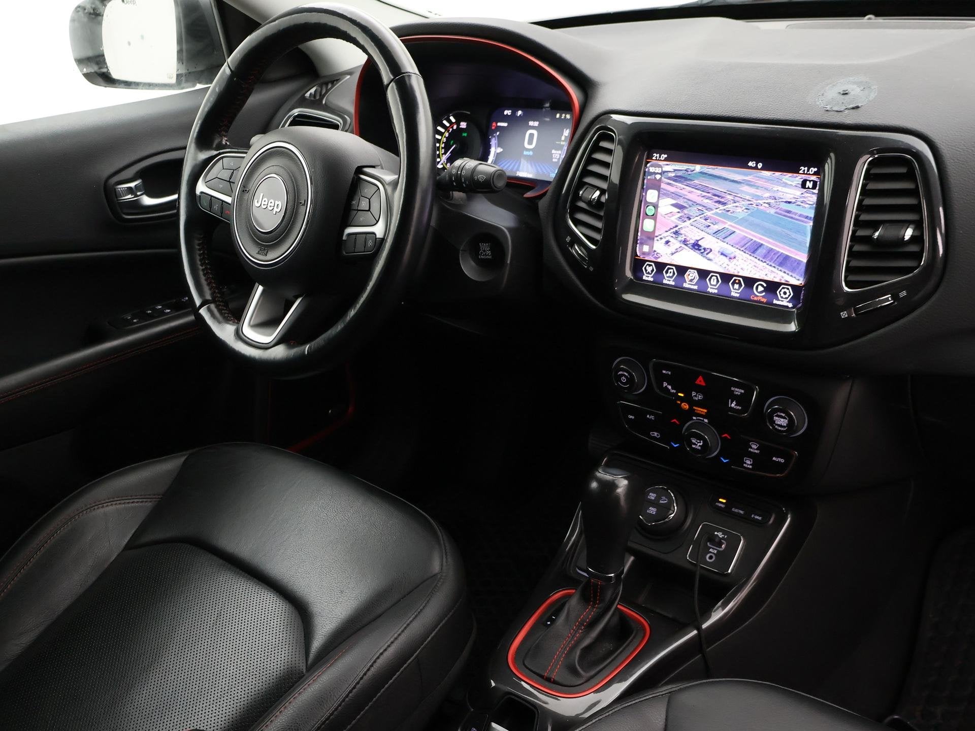 Jeep Compass 4xe 240 PK PLUG-IN HYBRID 4X4 TRAILHAWK + TREKH, Automaat, Euro 6, 4 cilinders, Bedrijf