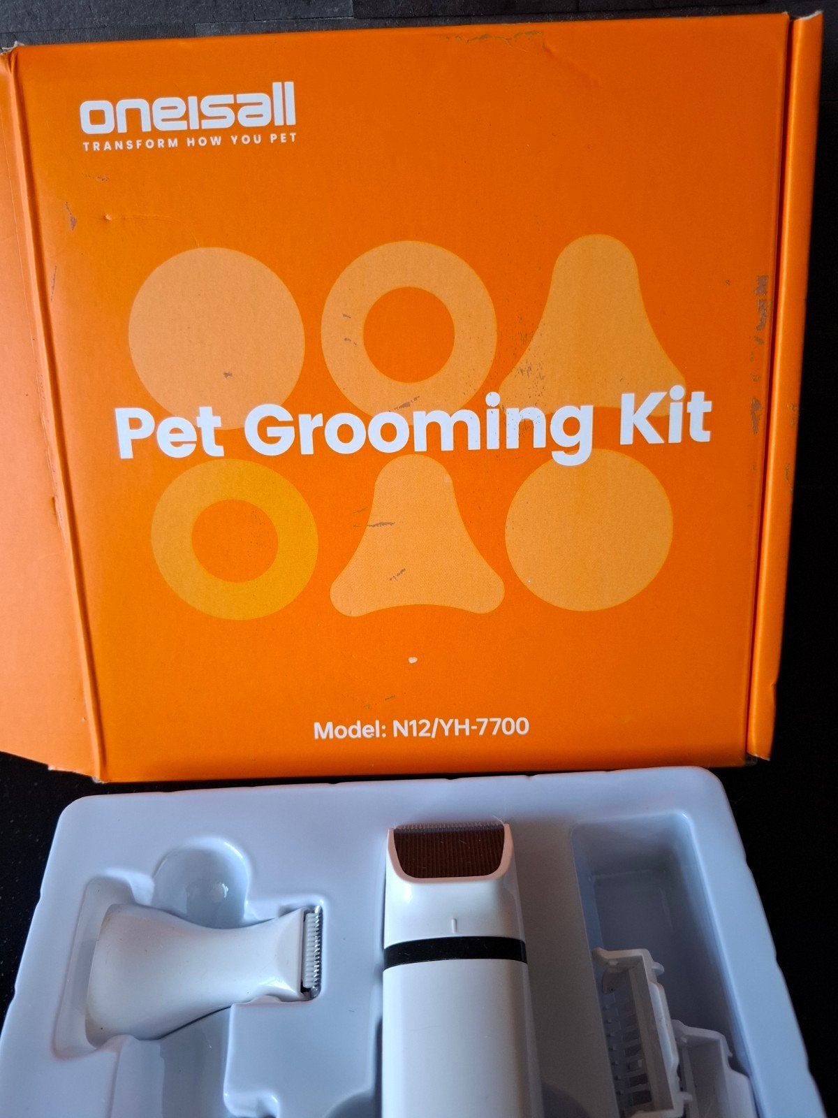 tondeuse voor hond en kat, Ophalen, Nieuw