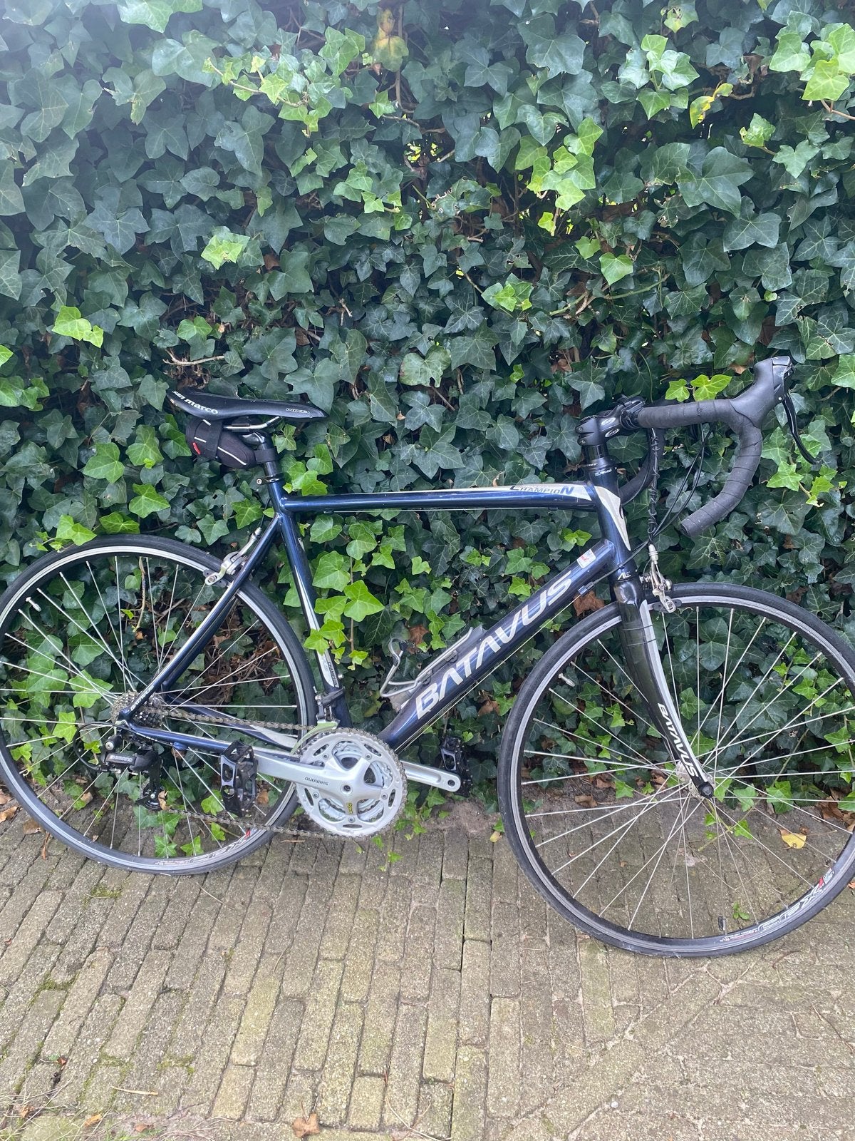 Batavus racefiets met klikpedalen, Fietsen en Brommers, 53 tot 57 cm, Ophalen, Gebruikt, Batavus