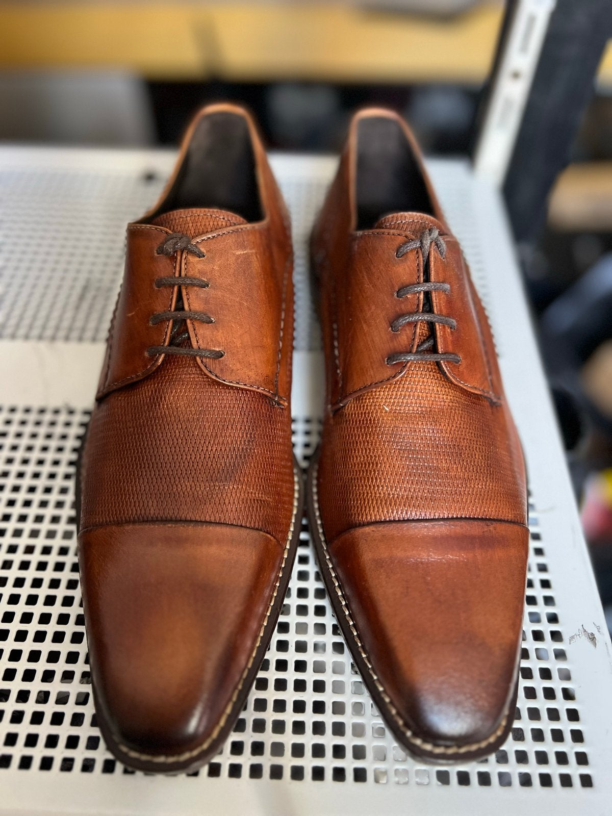 Signatura Nette Schoenen Cognac Maat 40, Ophalen of Verzenden, Nieuw, Bruin, Veterschoenen