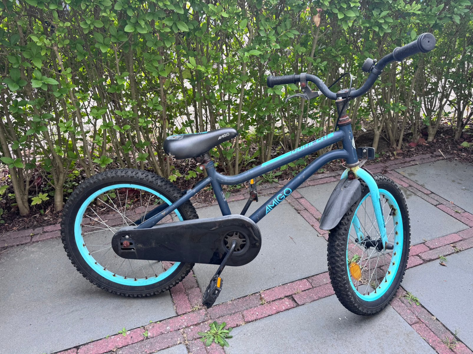 Jumper amigo gebruikte kinderfiets, Fietsen en Brommers, Fietsen | Crossfietsen en BMX, Ophalen, Terugtraprem, Staal, 16 tot 20 inch
