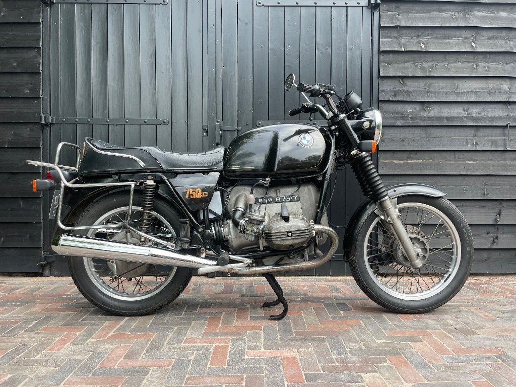 BMW R75/7 (1976) origineel NL, 750 cc, Cardan-aandrijving, 2 cilinders, Particulier