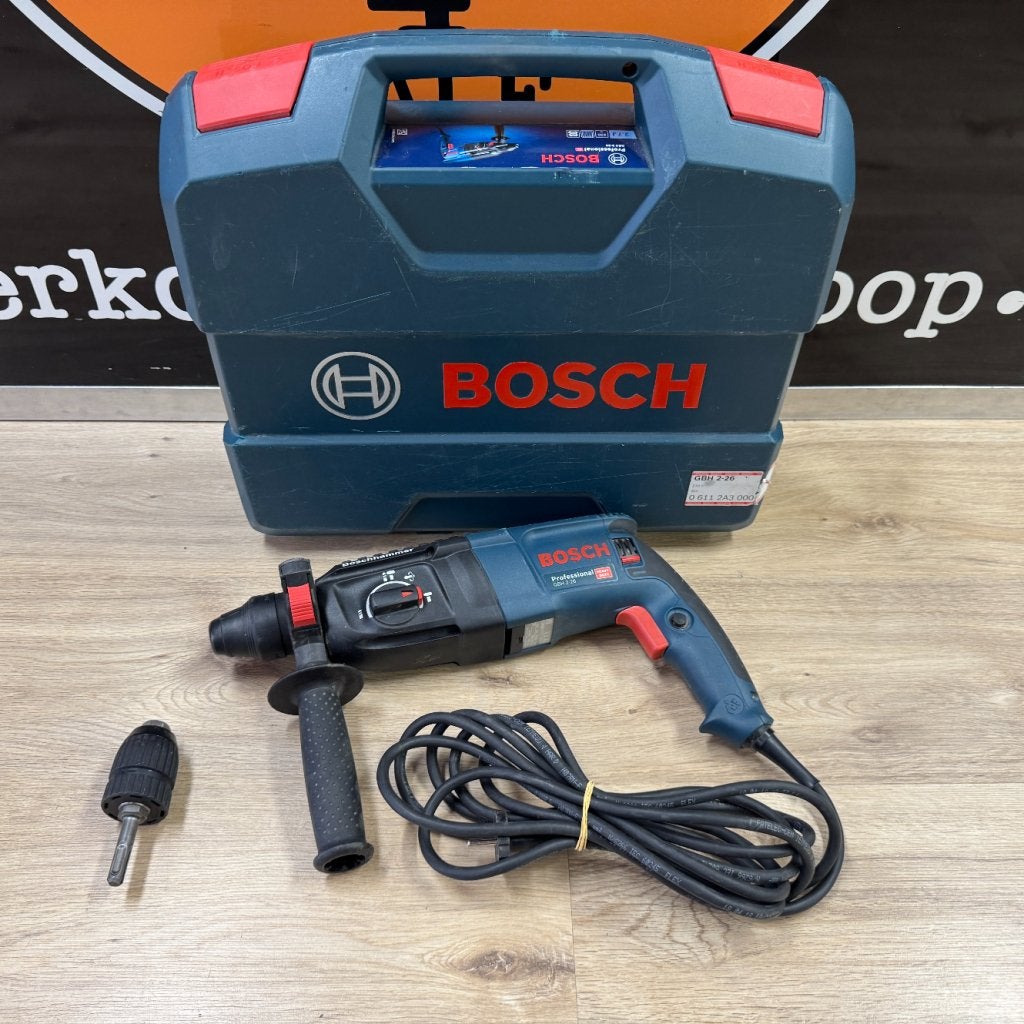Bosch GBH 2-26 Boorhamer | in nette staat!, Doe-het-zelf en Verbouw, Gereedschap | Boormachines, Bosch, Zo goed als nieuw, Support@bosch.com