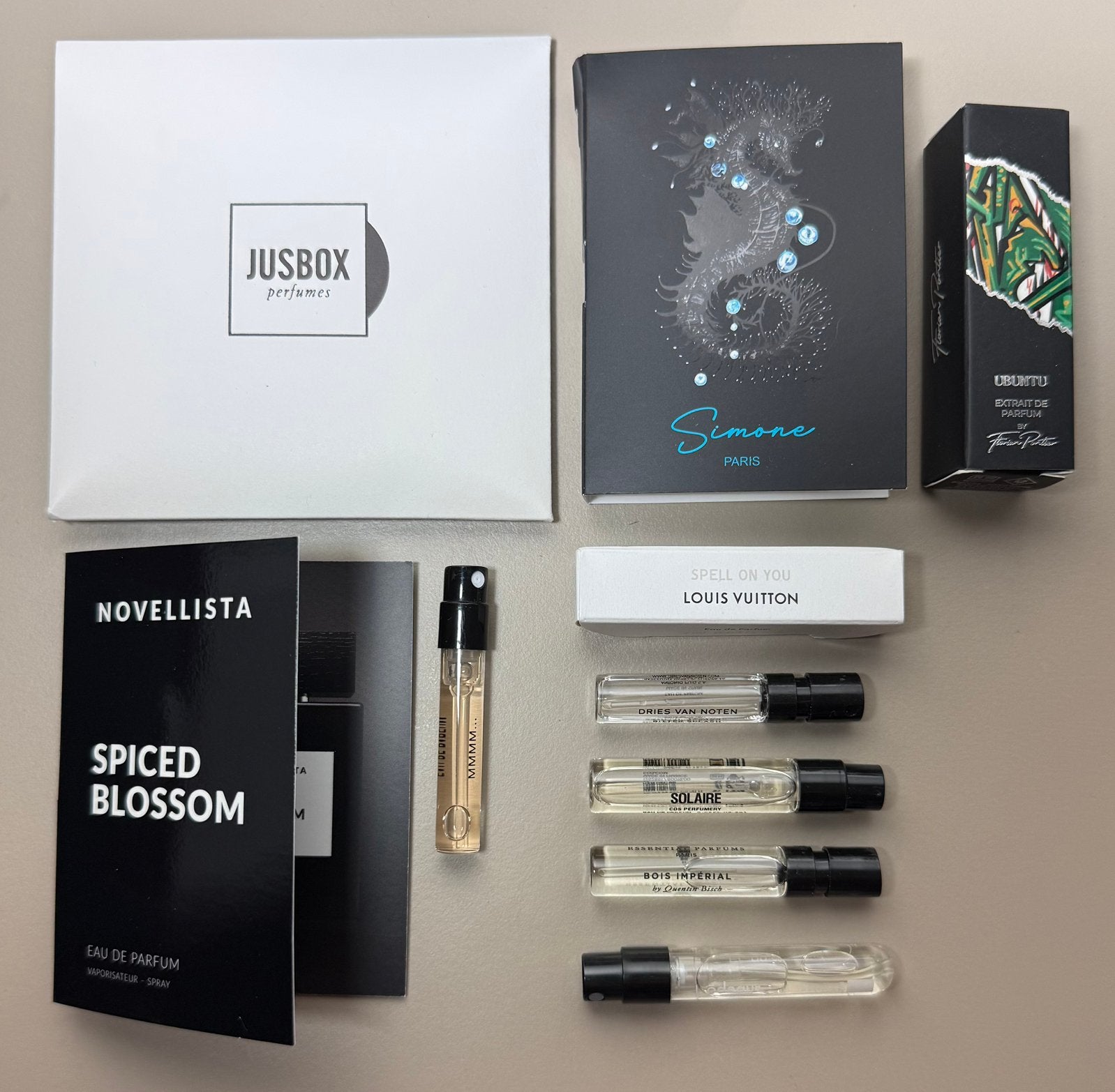 Niche sampl set Simone Paris, Florian Pontier, Jusbox ,LV,, Ophalen of Verzenden, Nieuw