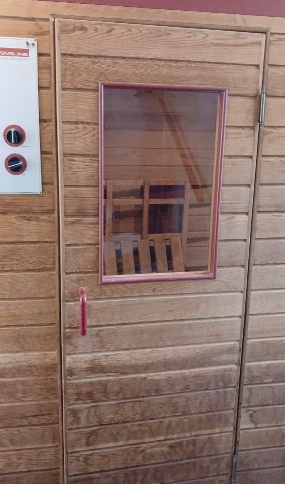 Infraroodsauna/ cabine tweepersoons inclusief panelen, Sport en Fitness, Ophalen, Gebruikt, Infrarood, Complete sauna