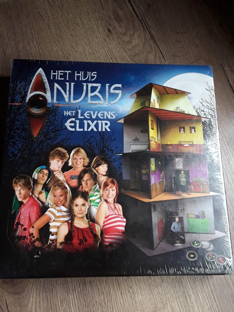 Het Huis Anubis: Het Levens-Elixir - Bordspel (Nieuw in foli, Drie of vier spelers, Ophalen of Verzenden, Nieuw