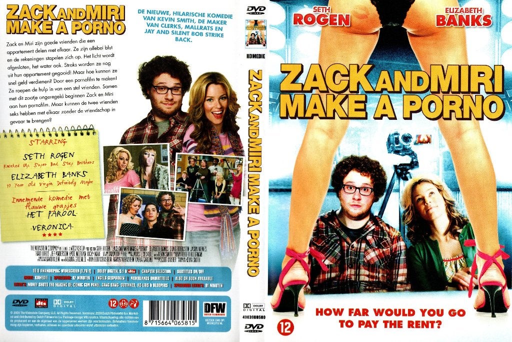 Zack and Miri make a porno, Vanaf 12 jaar, Ophalen of Verzenden, Zo goed als nieuw