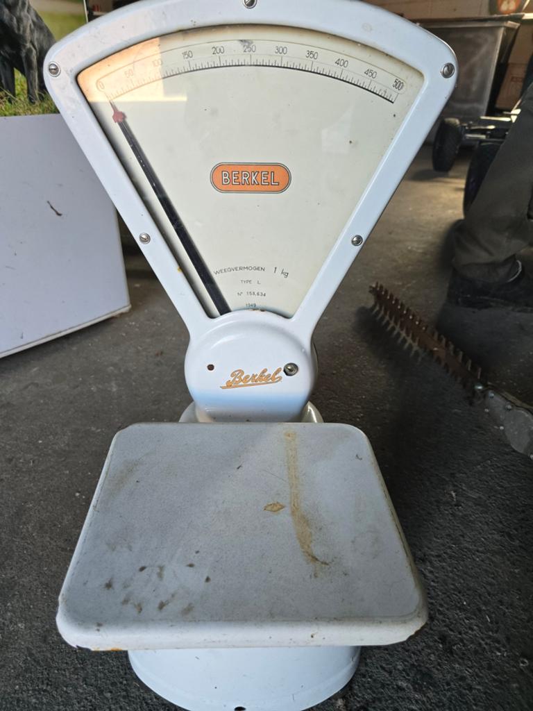 Vintage Berkel Weegschaal - Type L, 1 kg, uit 1949, Ophalen
