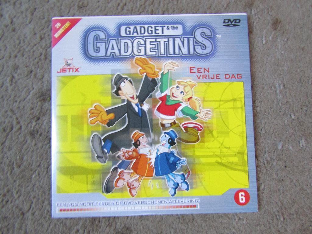 DVD: Inspector Gadget & the Gadgetinis, in kartonnen sleeve, Gebruikt, Alle leeftijden, Overige genres, Ophalen of Verzenden