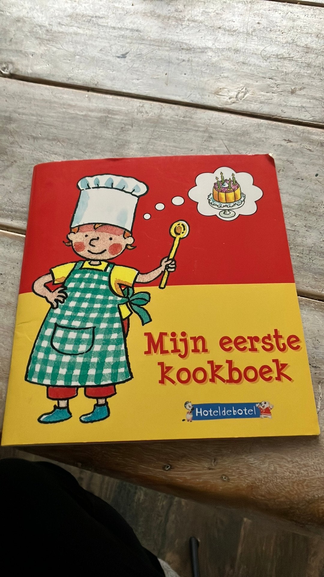 Kinderkookboek in prima staat, Ophalen of Verzenden, Zo goed als nieuw