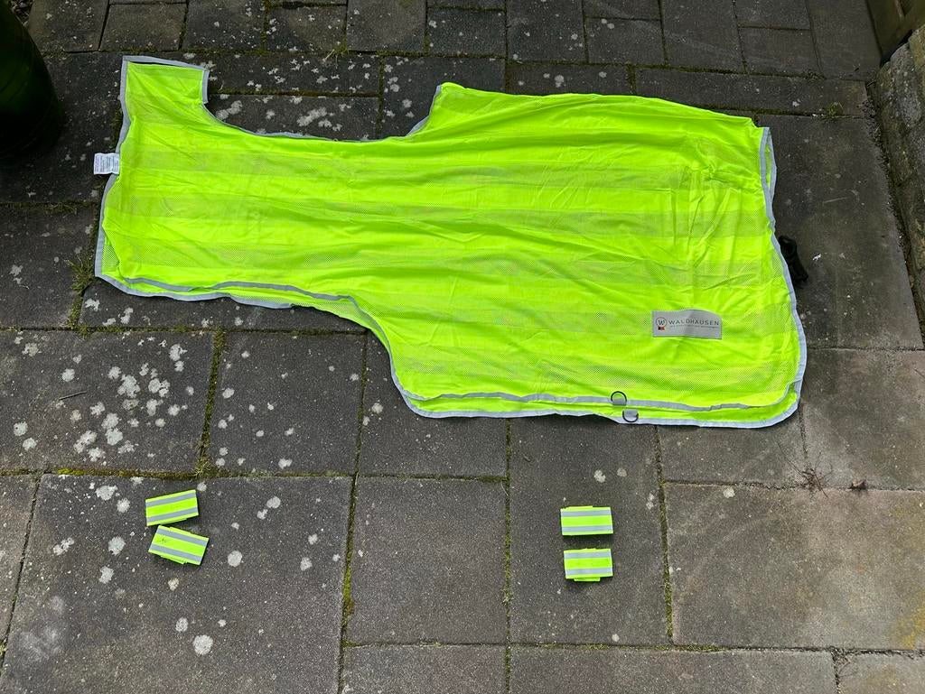 Uitrijdeken maat full + been reflectoren, Ophalen of Verzenden, Zo goed als nieuw, Deken