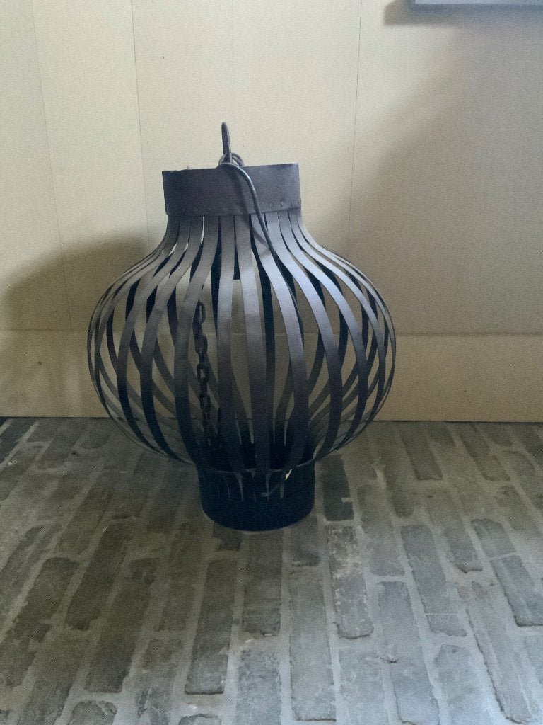 Landelijke lamp, Ophalen, 55 cm, Zo goed als nieuw, Natuurlijk materiaal