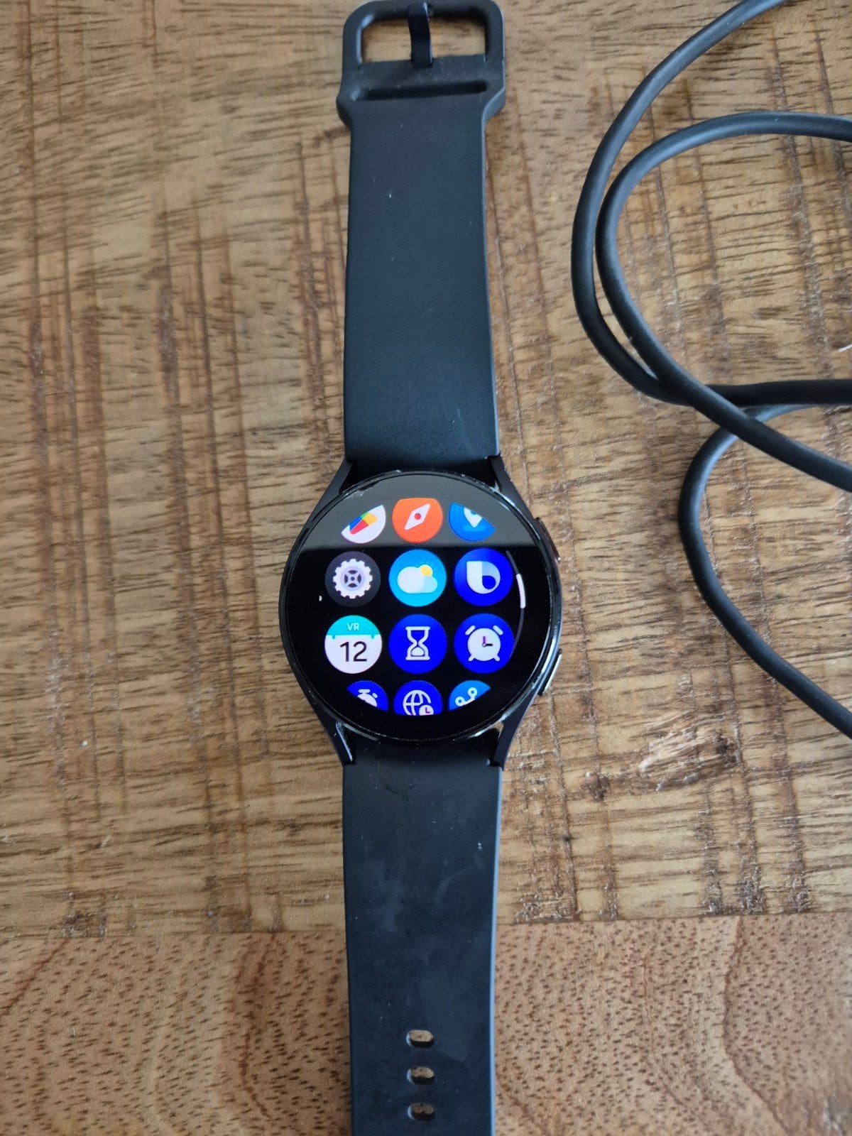 Samsung Smartwatch 5 LTE 40mm Zwart, Gebruikt, Zwart, Ophalen of Verzenden, Samsung