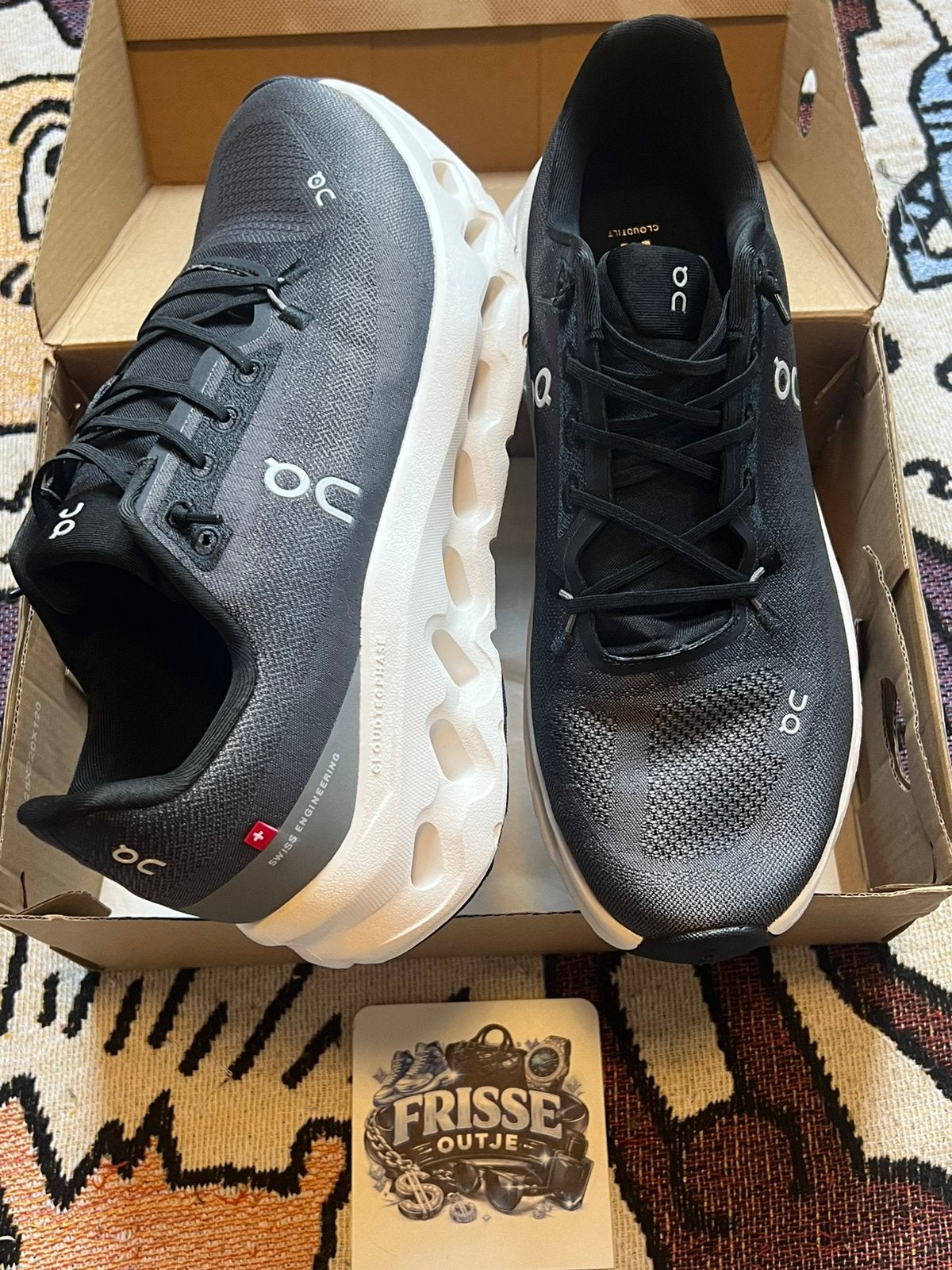 On Cloudtilt black white maat 42, Ophalen, Zwart, Nieuw, Sneakers of Gympen
