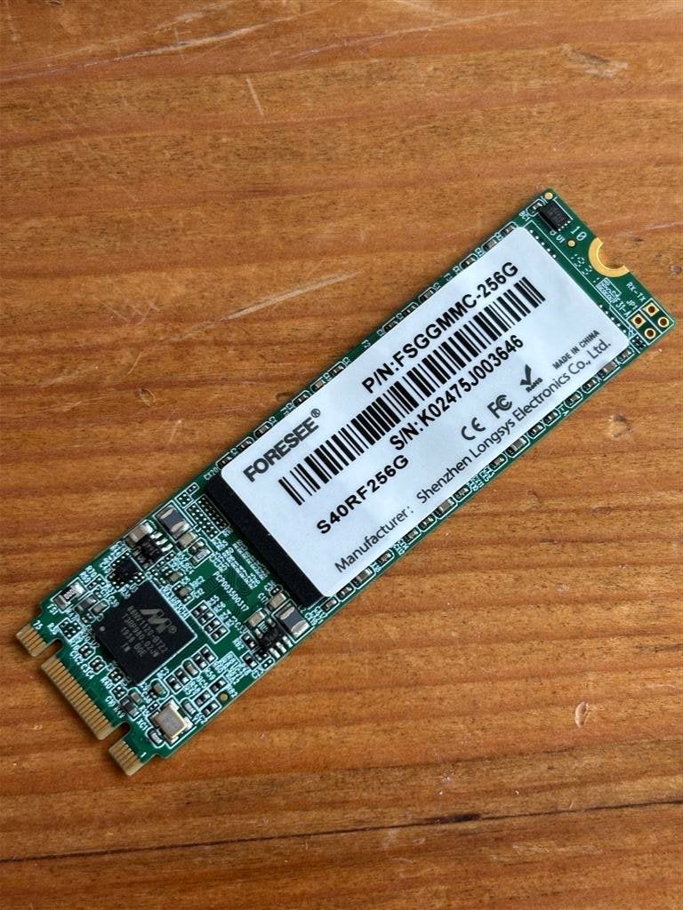 FORESEE S40RF256G 256GB SSD M.2, Intern, 256GB, SSD, FORESEE