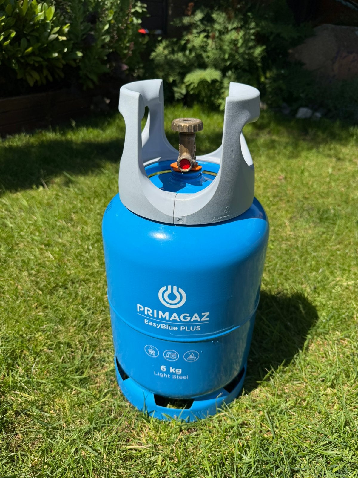 Primagaz EasyBlue Plus propaan - half vol, Ophalen, Zo goed als nieuw