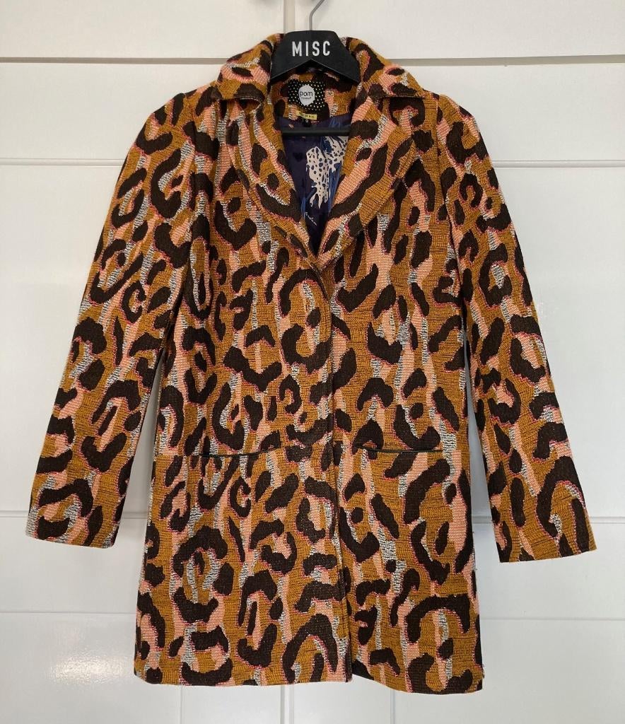 Jas van Pom Amsterdam, Kleding | Dames, Jassen | Zomer, Zo goed als nieuw, Maat 34 (XS) of kleiner, Ophalen of Verzenden
