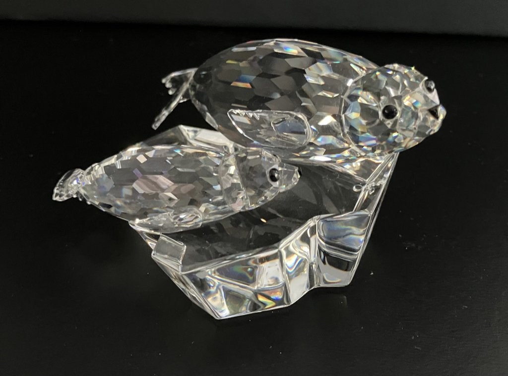 Swarovski Jaaritem 1991 Robben, Ophalen of Verzenden, Zo goed als nieuw, Figuurtje