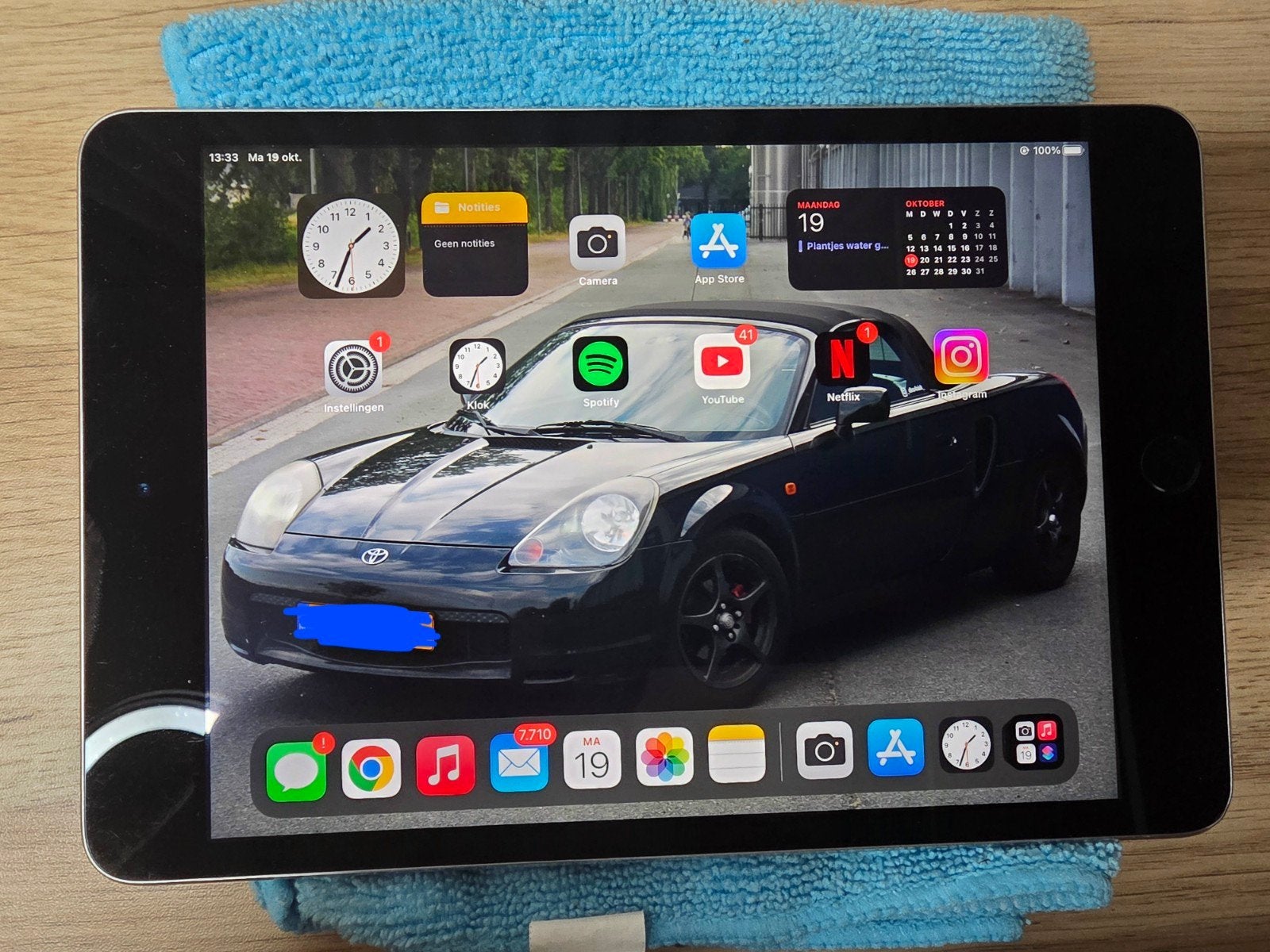 Apple iPad Mini 4 - 16GB - Wi-Fi - Zo goed als nieuw, Computers en Software, Ophalen, 8 inch, Zo goed als nieuw, 128 GB