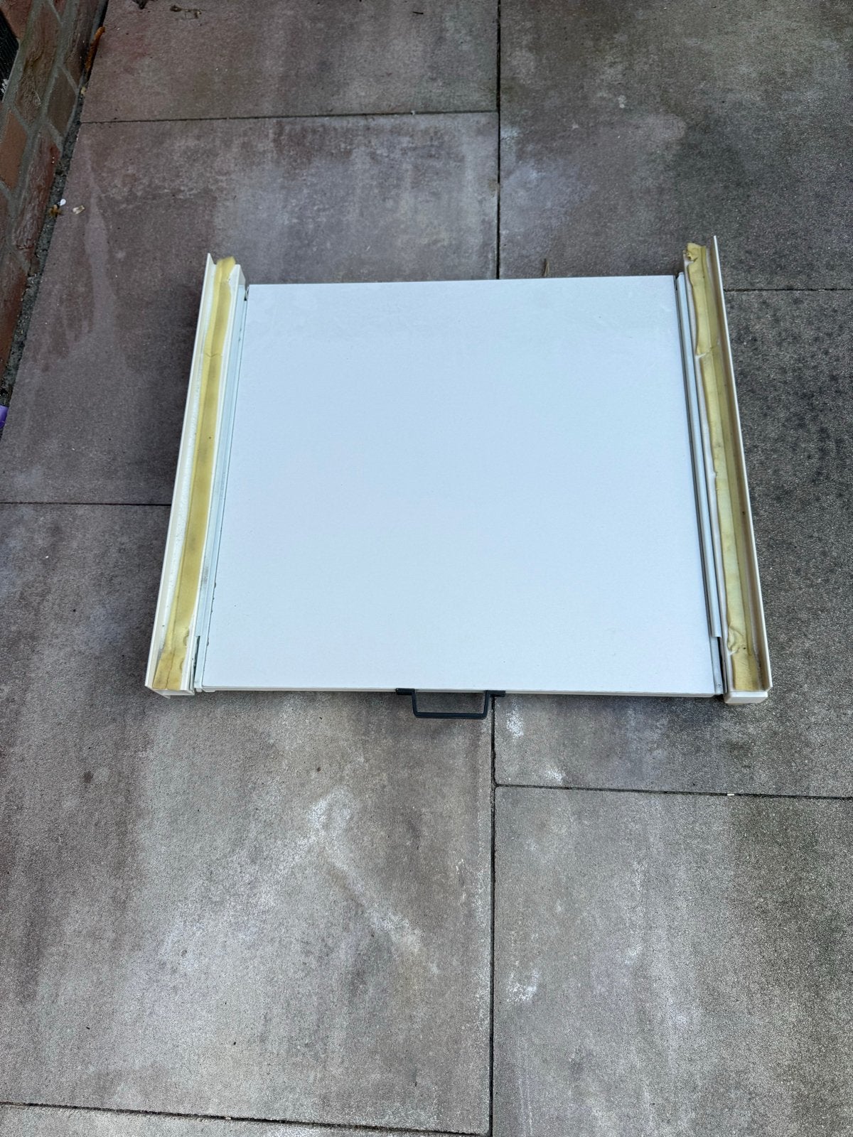Uitschuifbare plank tussen wasmachine en droger, Ophalen, Gebruikt