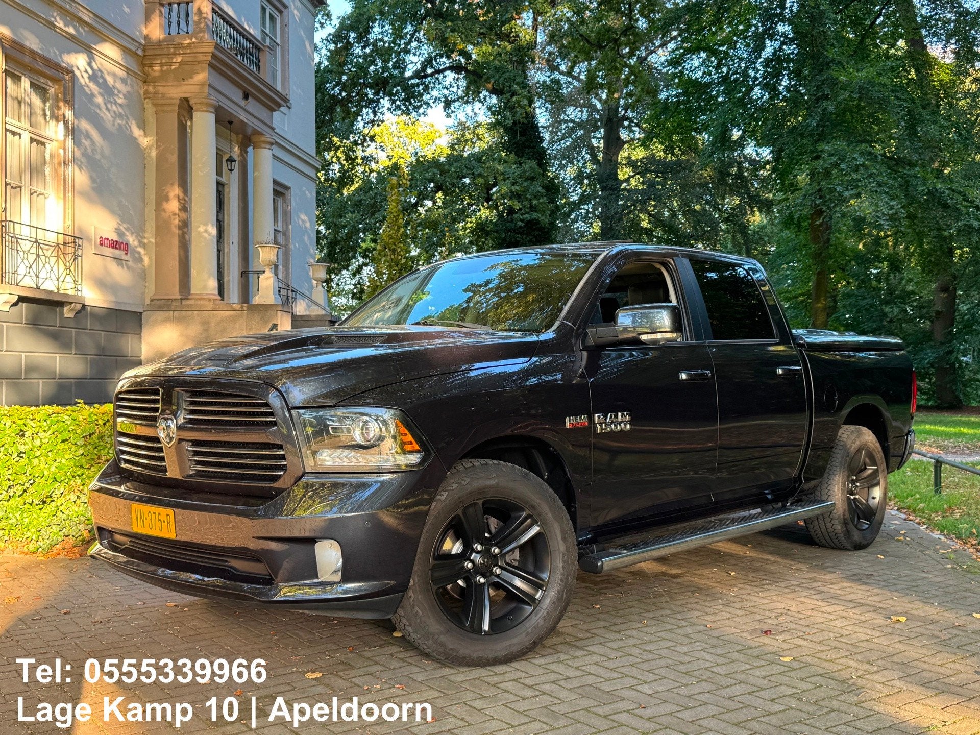Dodge Ram 1500 5.7 V8 Quad Cab 6'4 LPG Wide Body NL Auto Pan, Auto's, Automaat, Euro 5, Gebruikt, 5654 cc