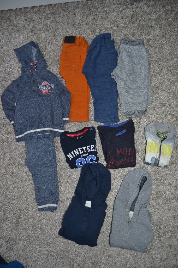 Babykleding kledingpakket 9st maat 80, Ophalen of Verzenden, Gebruikt, Maat 80