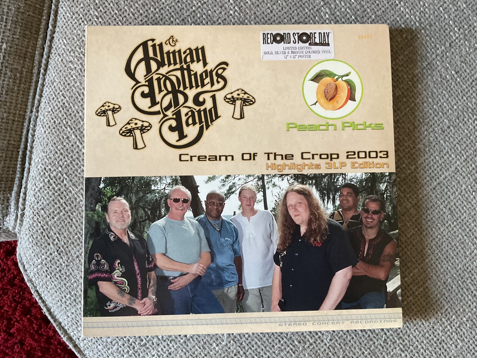 Allman brothers band- cream of the crop (3 lp coloured zgan, Ophalen of Verzenden, Zo goed als nieuw