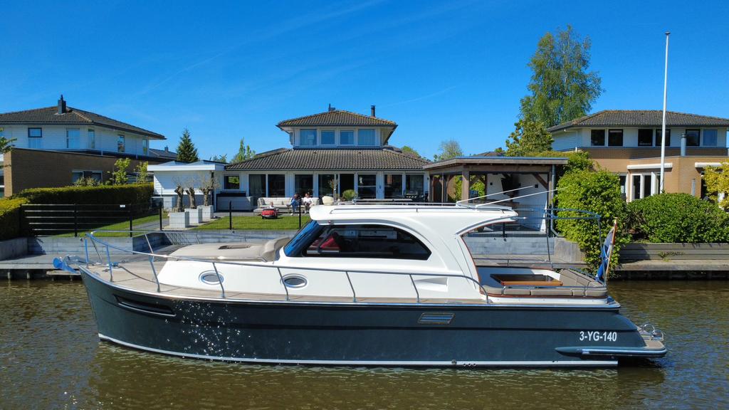 Panorama 34 / snelvarend motorjacht / hardtop / 2021 / 250pk, Watersport en Boten, Ophalen, Zo goed als nieuw