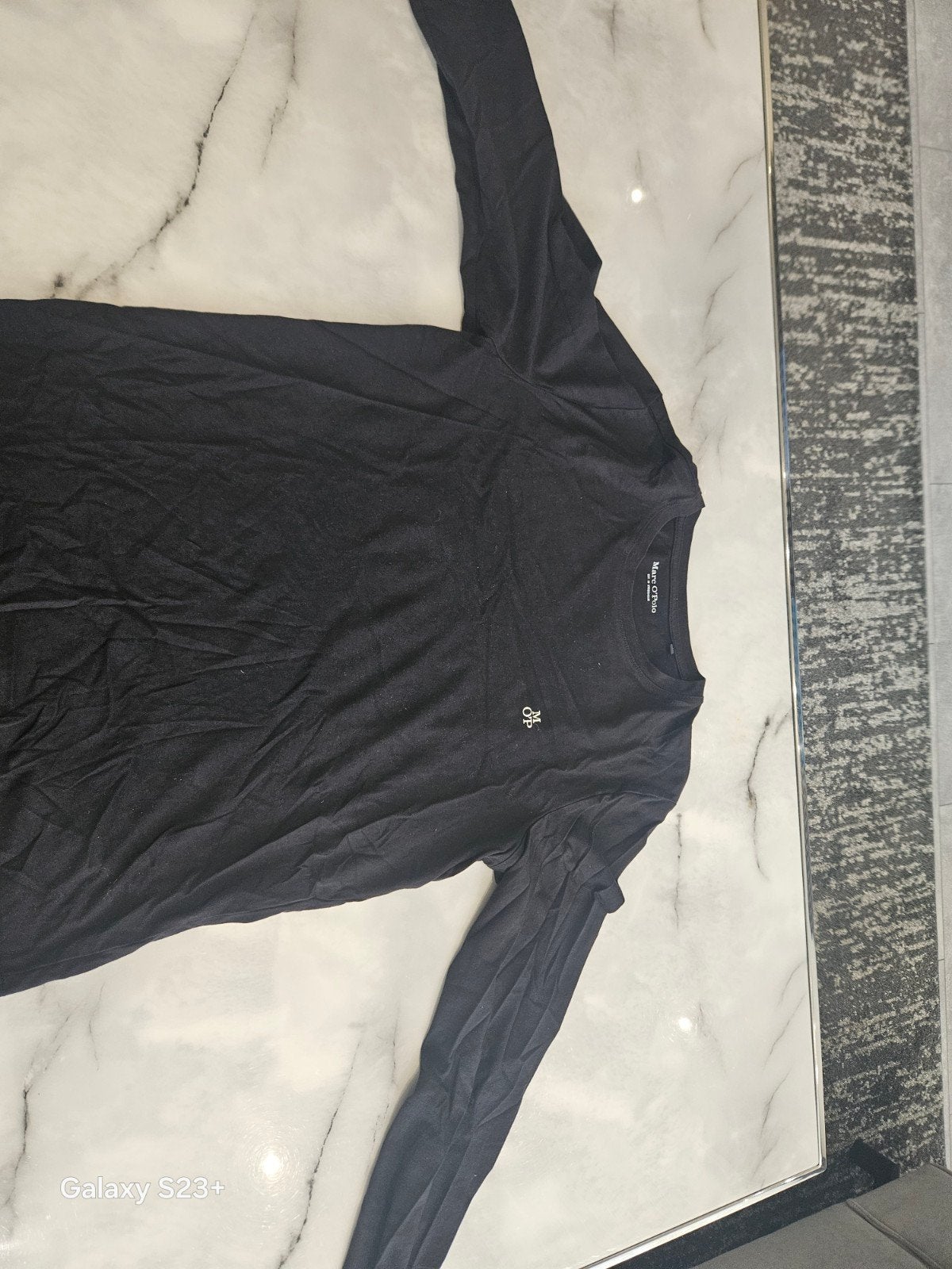 Marc O'Polo Longsleeve S mag weg voor elk aannemelijk bod, Zwart, Ophalen of Verzenden, Marc O'Polo, Gedragen