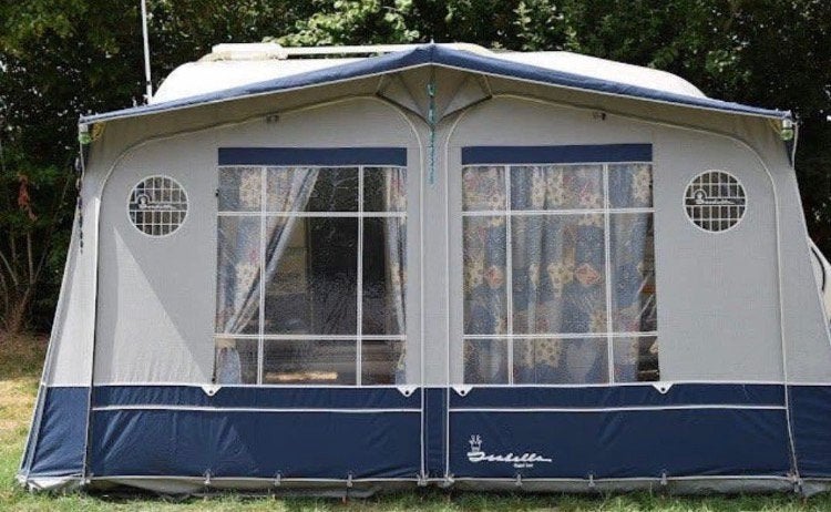 Isabella Capri Lux voortent, Caravans en Kamperen, Ophalen, Gebruikt