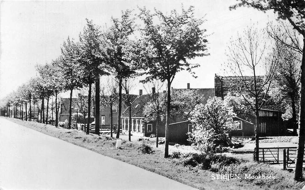 304-032-017 Strijen Mookhoek, Verzamelen, Ophalen of Verzenden, Voor 1920, Zuid-Holland