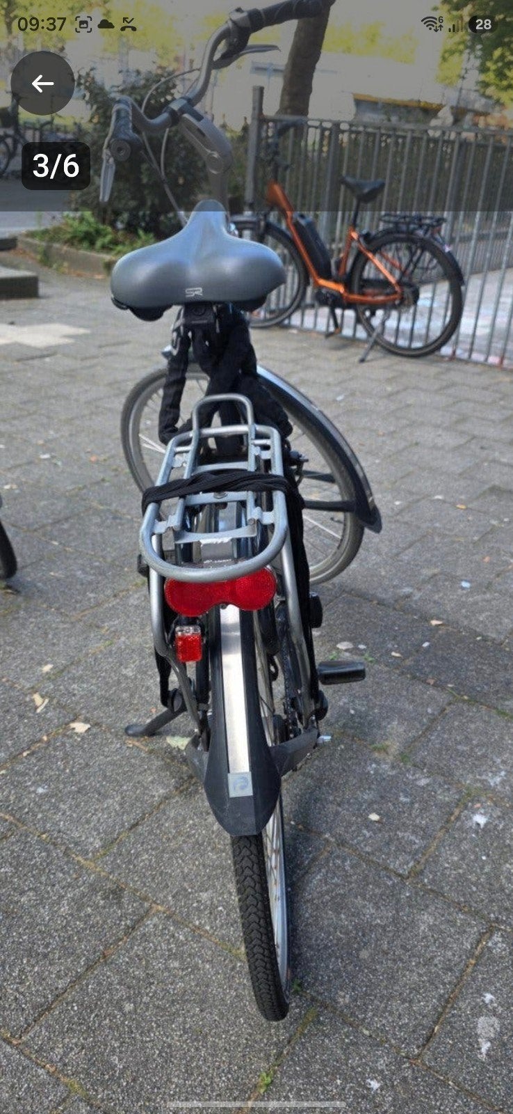 gazelle stadsfiets, Overige merken, Terugtraprem, Gebruikt, Ophalen of Verzenden