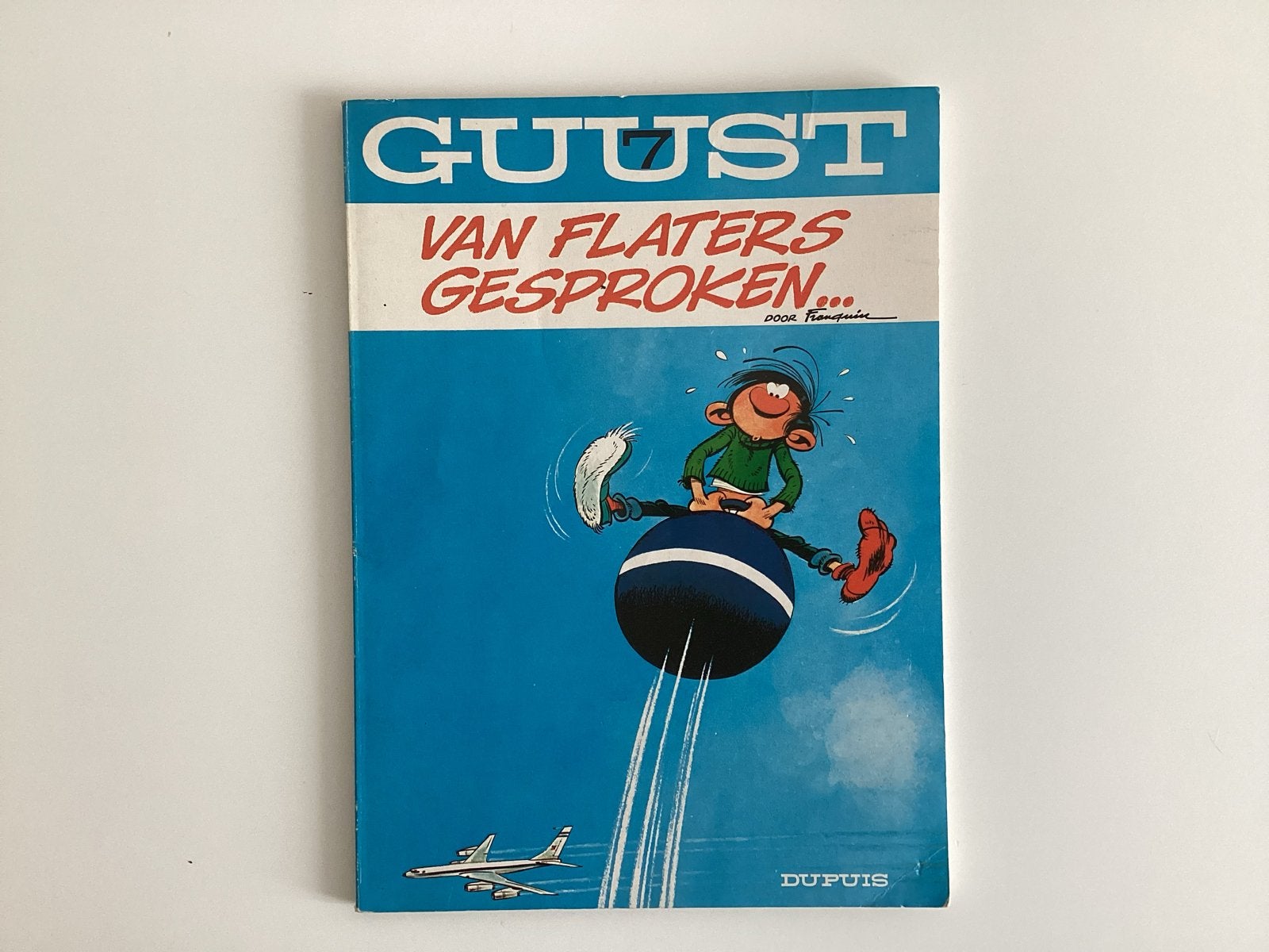 Guust Flaters Gesproken... - Stripboek uit 1977, Boeken, Eén stripboek, Ophalen of Verzenden, Gelezen