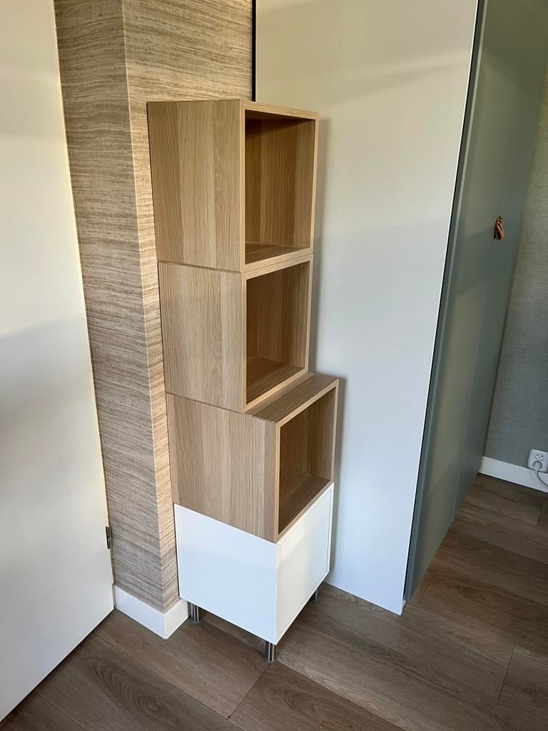 Mooie blokken kast, Huis en Inrichting, Kasten | Boekenkasten, Zo goed als nieuw, Minder dan 100 cm, 25 tot 50 cm, 50 tot 100 cm