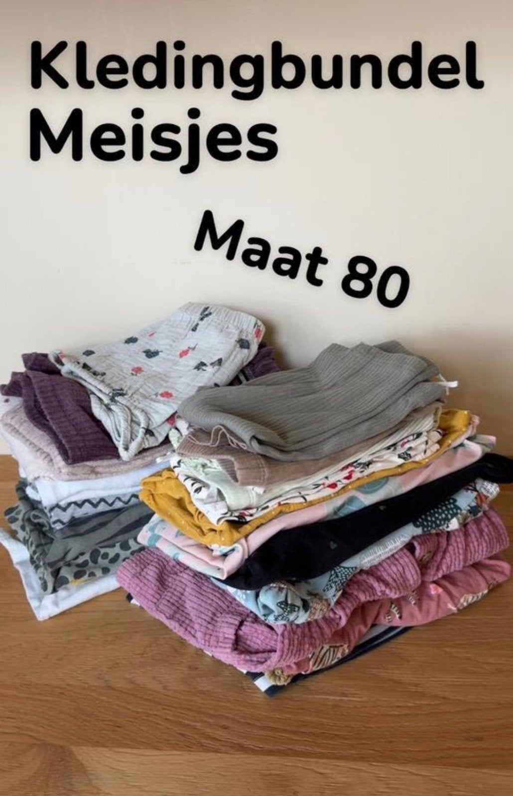 Kledingbundel meisjes maat 80, Verzenden, Maat 80