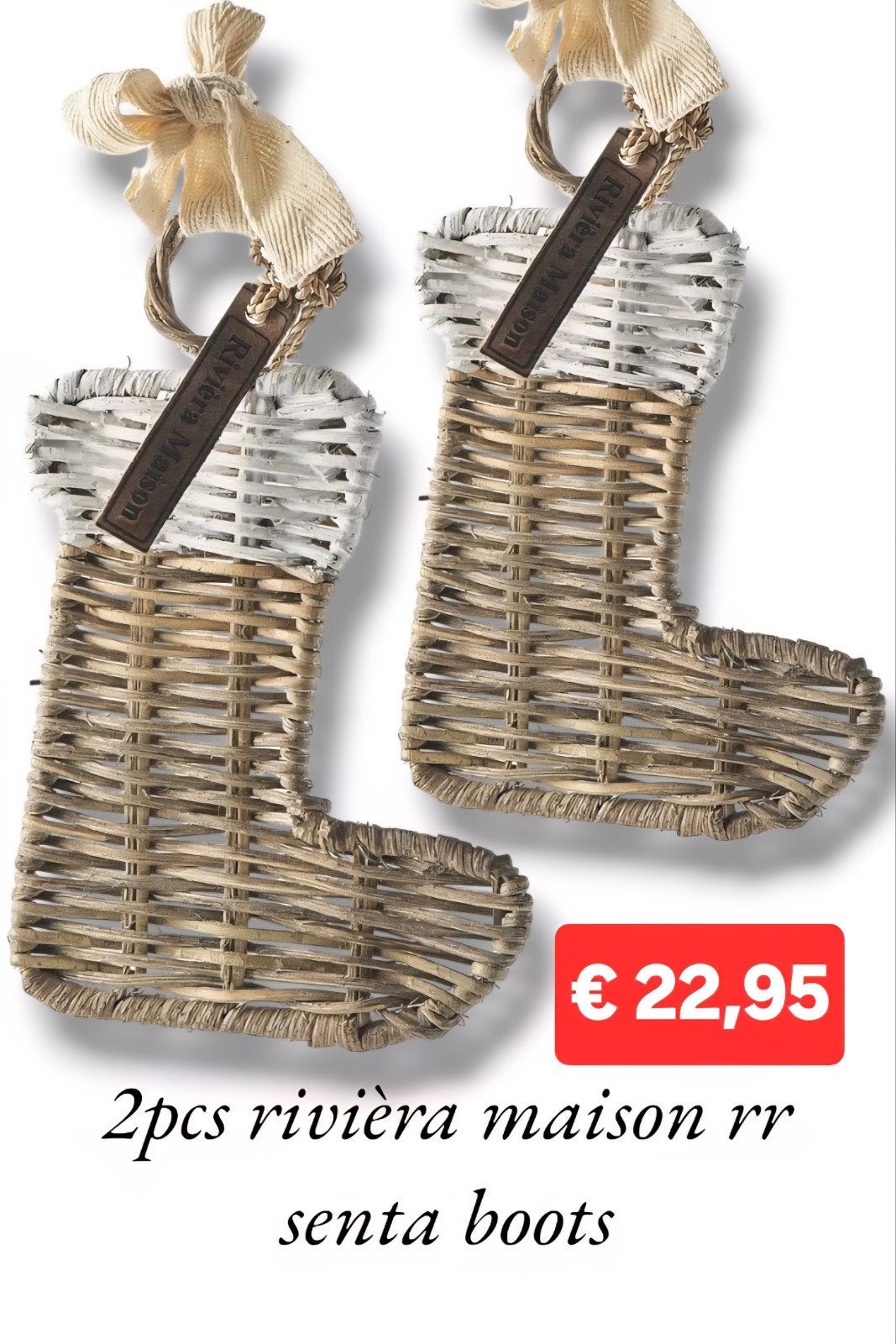 2 pcs rivièra maison rr senta boots, Ophalen of Verzenden