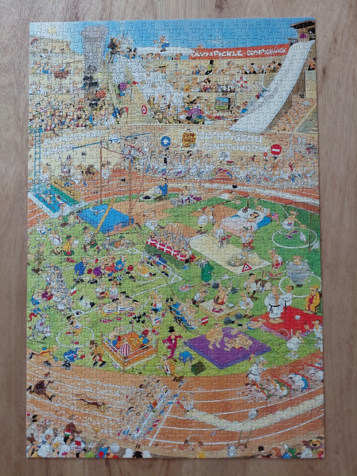 Jan van Haasteren puzzel 1000 stukjes, Ophalen, 500 t/m 1500 stukjes, Zo goed als nieuw
