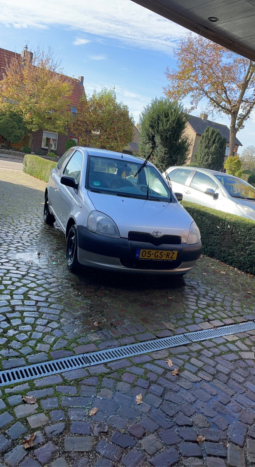 Toyota Yaris 1.0 16V Vvti 3DR 2001 Grijs, Voorwielaandrijving, 4 cilinders, 400 kg, 68 pk