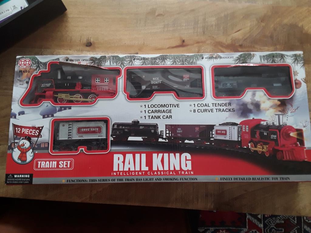 Treinbaan rond, Ophalen, Zo goed als nieuw