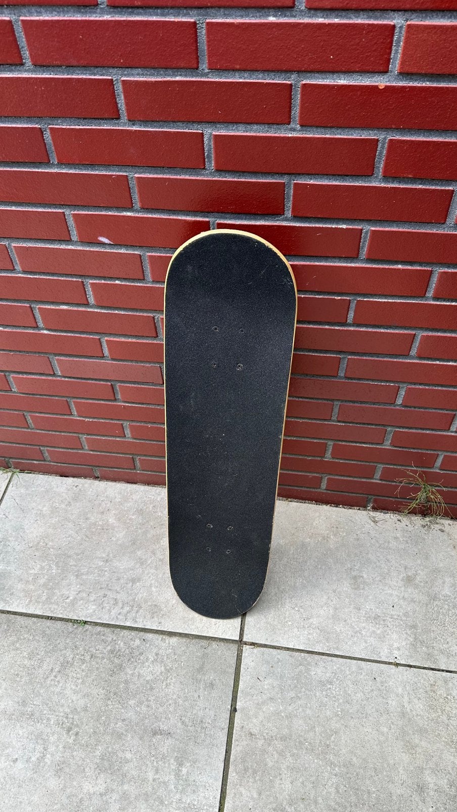 Compleet Skateboard – Zwarte Griptape, Ophalen, Zo goed als nieuw, Skateboard