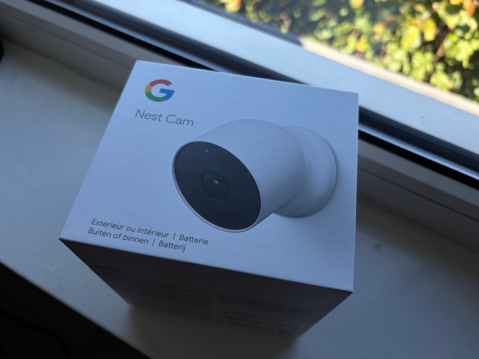 Google Nest Cam, Ophalen of Verzenden, Gebruikt, Buitencamera